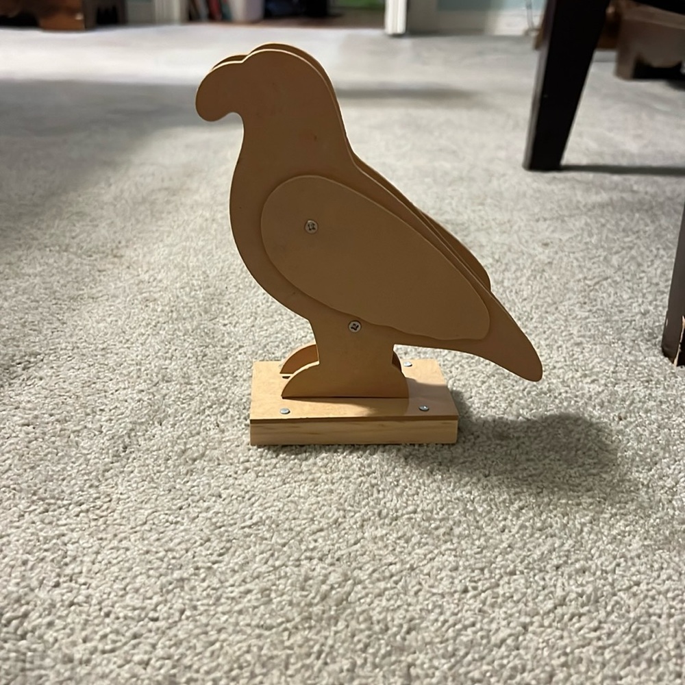 Hand built Home Depot Paintable Bird